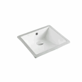Nue 44 High Gloss White Undercounter Basin