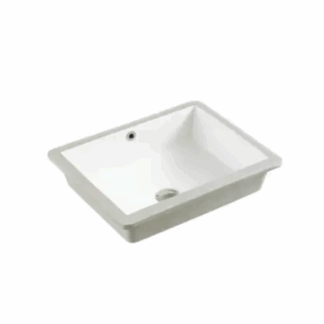 Nue 49 High Gloss White Undercounter Basin