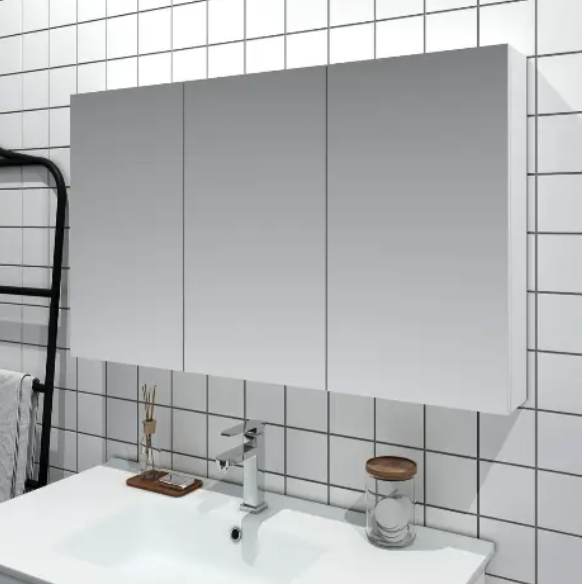 PVC Shaving Cabinet 120cm